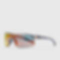 Show X1 Shiny Wolf Grey Orange Mirror Accessories