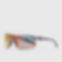 Show X1 Shiny Wolf Grey Orange Mirror Accessories