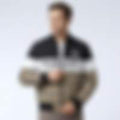 Logo Check Harrington Jacket
