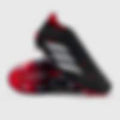 Predator Elite Laceless FG Adidas Predator Elite Laceless Firm Ground Core Black Ftwr White Lucid Red Adult Boots