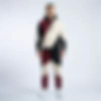 Colorblock Varsity Sweatshirt