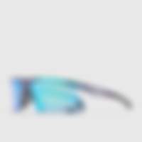 Injected Dunamis Sunglasses Matte Teal Azure Mirror Eyewear