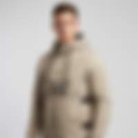 Running Half-Zip Anorak — Desert Khaki Khaki