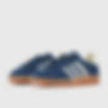 Gazelle Indoor Night Indigo Off White Gold Metallic Trainers