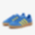 Gazelle Indoor Blue Pure Sulfur Gum Trainers