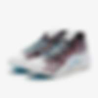 Zion 3 NRG Football Grey Black Flash Crimson Trainers