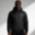 Black Urban Puffer Jacket Black