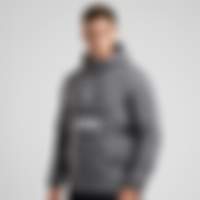 Running Insulated Pullover Anorak — Graphite Graphite