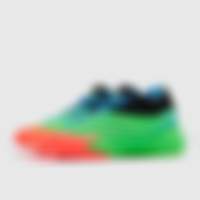 Dame X Lime Burst Signal Coral Blue Burst Trainers