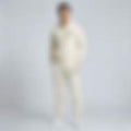 Cream Full-Zip Hoodie