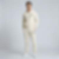 Cream Full-Zip Hoodie