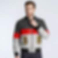 Monogram Colorblock Bomber Jacket