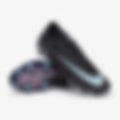 Air Zoom Mercurial Vapor XVI Elite FG Nike Air Zoom Mercurial Vapor Xvi Elite Firm Ground Black Ice Blue Adult Boots