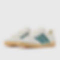 Gazelle Indoor Cream White Collegiate Green Gum Trainers