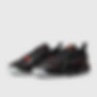Heir Series Black Metallic Gold University Red Trainers