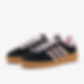 Handball Spezial Adidas Originals Womens Handball Spezial Core Black Clear Pink Gum 1 Trainers