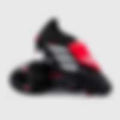 Predator Pro Tongue FG Adidas Predator Pro Tongue Firm Ground Core Black Ftwr White Lucid Red Adult Boots