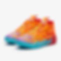 MB.04 Puma Mb04 Puma Red Orange Glow Fluro Orange Purple Glimmer Trainers