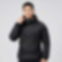 Running Utility Anorak — Black Black