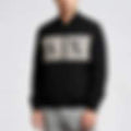 Geometric Reflective Panel Bomber Jacket Reflective Panel